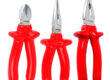 Insulated combination pliers for electrical safety and professional use