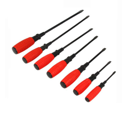 Industrial grade plastic handle screwdrivers for professional use