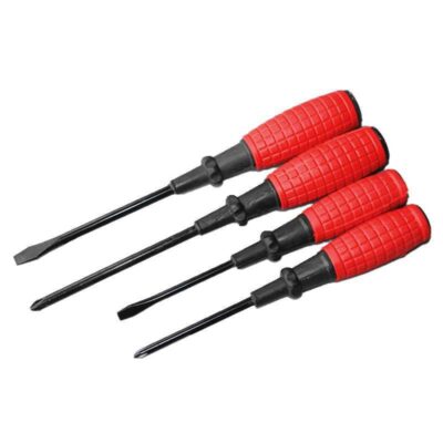 Industrial grade plastic handle screwdrivers for professional use