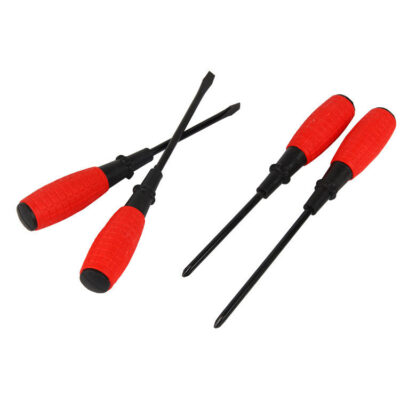 Industrial grade plastic handle screwdrivers for professional use