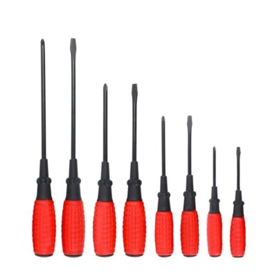 Industrial grade plastic handle screwdrivers for professional use