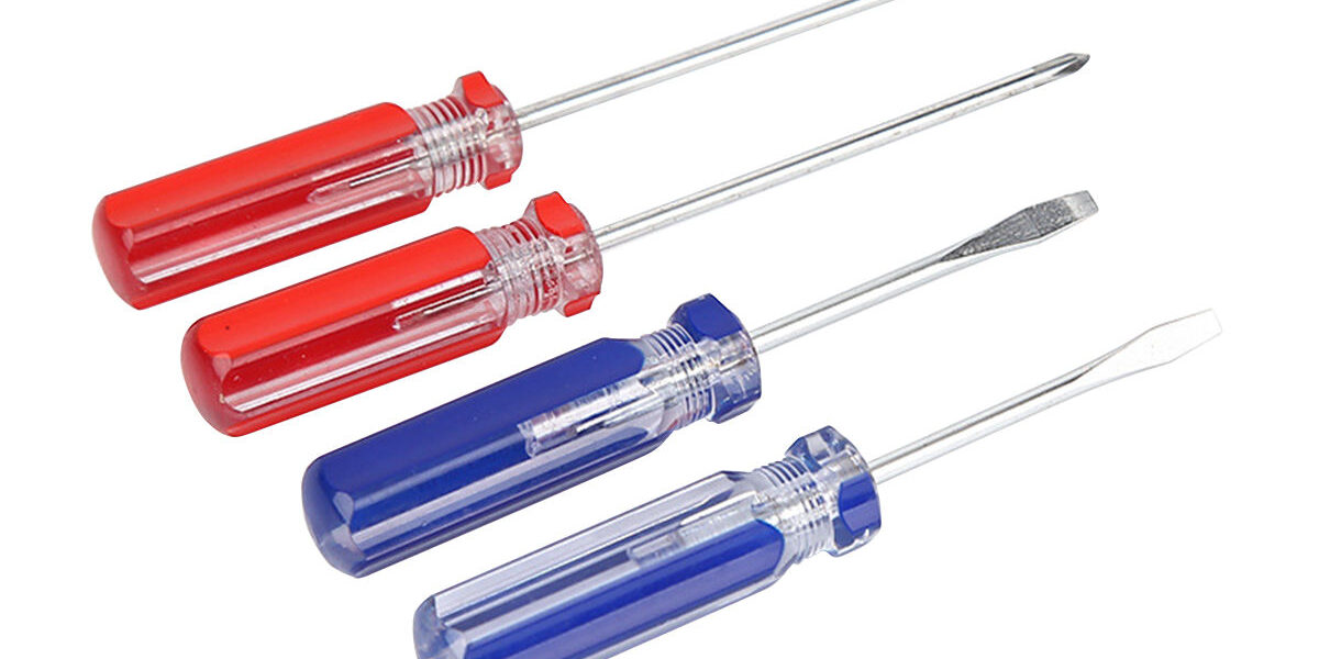 Professional transparent handle screwdrivers for workshop and repair work (5) Transparent plastic handle screwdrivers for professional and household use