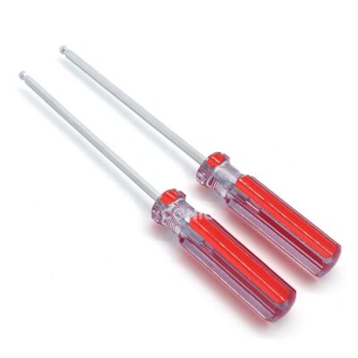 Transparent plastic handle screwdrivers for professional and household use