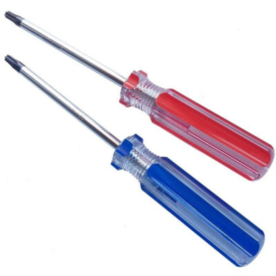 Transparent plastic handle screwdrivers for professional and household use