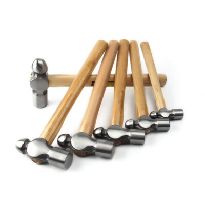 Wood handle hammer for woodworking and carpentry use