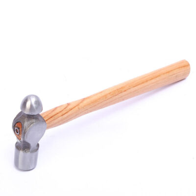 Wood handle hammer for woodworking and carpentry use