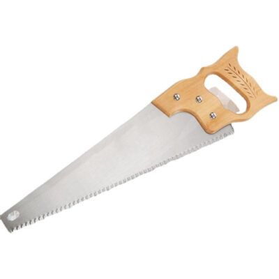 Durable wooden hand saw for gardening and wood cutting