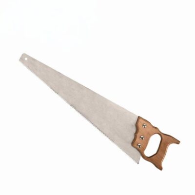 Durable wooden hand saw for gardening and wood cutting