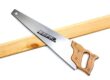 Durable wooden hand saw for gardening and wood cutting