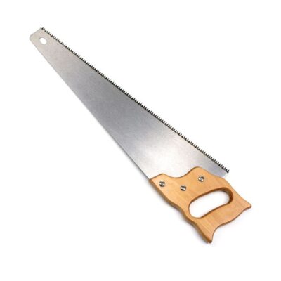 Durable wooden hand saw for gardening and wood cutting