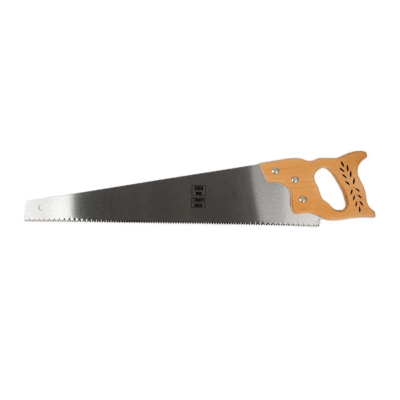 Durable wooden hand saw for gardening and wood cutting